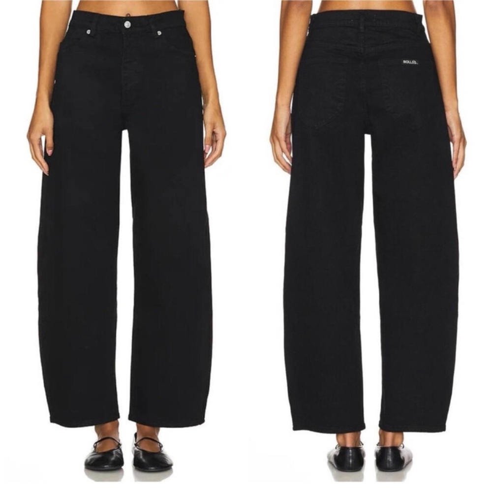 ROLLA’S Gigi Barrel in Forever Black Size 25